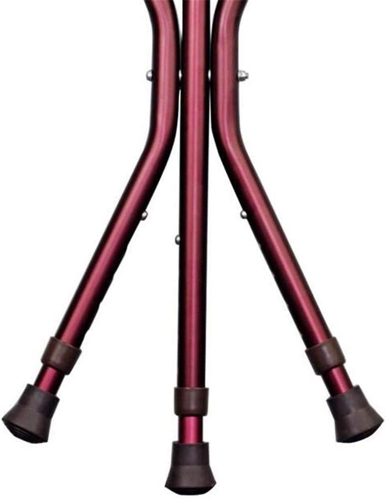 Walking Stick Walkers for seniors Rollator Walker, Crutches Adjustable Walking Crutches Disability Aid Folding Seat Adjustable Portable Walking Stick Mobility Aid rollator walker, Durable Mobilit