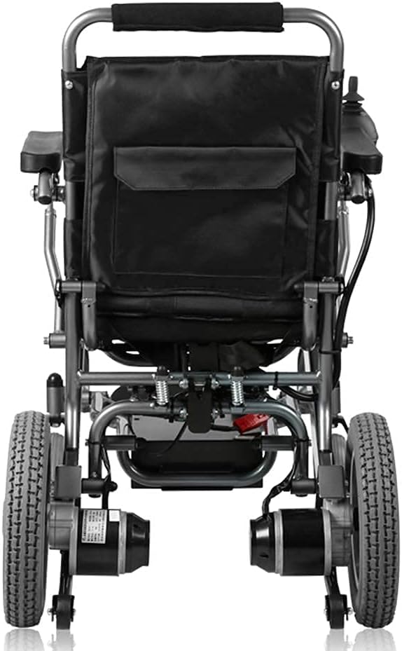 Wheelchairs Folding Electric Wheelchair Lightweight with Adjustable Armrests and Flip-Type Pedals for The Elderly Scooter
