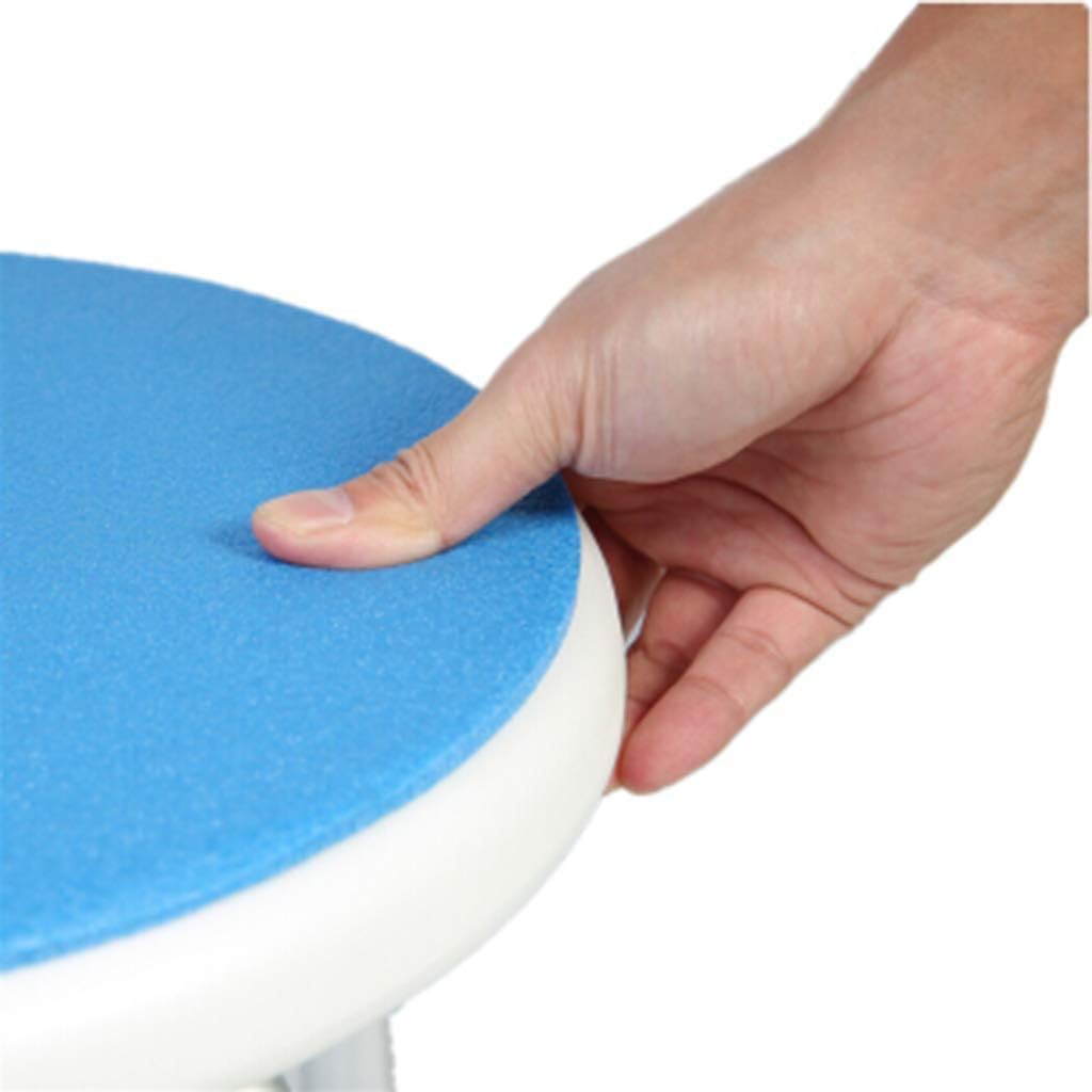 Shower Stool, Shower Chair, Shower Chair,Rounded Bath/Shower Stool Portable Bathroom Seat Bathtub Shower Lift Chair with Non-Slip Leg Pad Height Adjustable Disability Aid