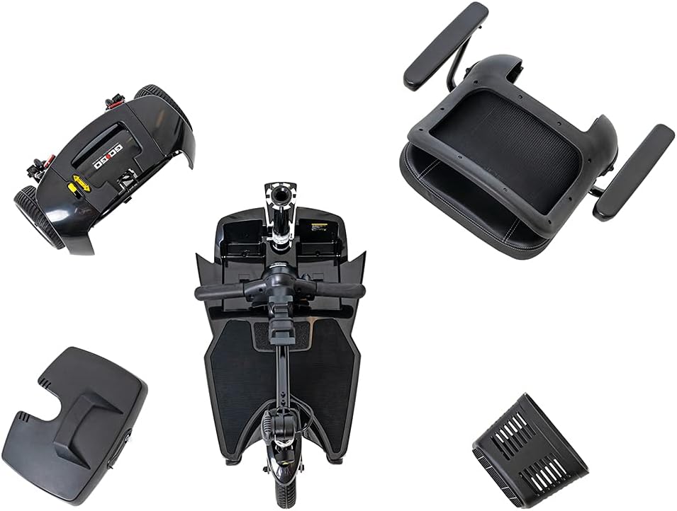 Pride, Go Go Ultra X 3-Wheel Mobility Scooter, with 5-Year Extended Warr