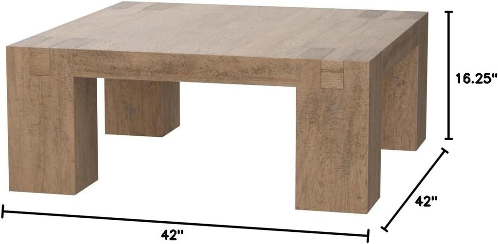 Hooker Furniture Commerce & Market Square Cocktail Table in Brown Wood