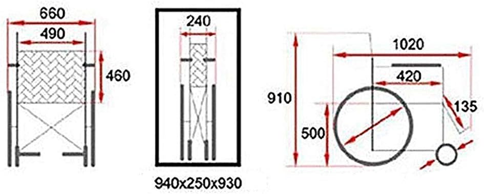 Wheelchair,Lightweight Folding Wheelchair Driving,Wheelchair Portable Scooter Elderly Elderly Disabled Cart,Portable