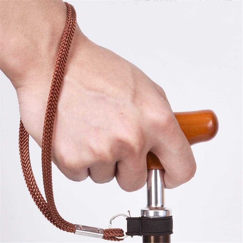 ZAPION Walking Stick Lightweight Aluminum Walking Cane, Height Adjustable Walking Stick with Wrist Strap, Ideal Daily Living Aid for Limited Mobility