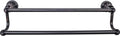 Top Knobs HUD11-TB Hudson Bath Double Towel Rod Bronze