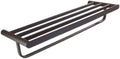 Multifunctional Towel Rack-Towel Shelf Rack with Bar for Bathroom,Wall Mounted Oil Rubbed Bronze