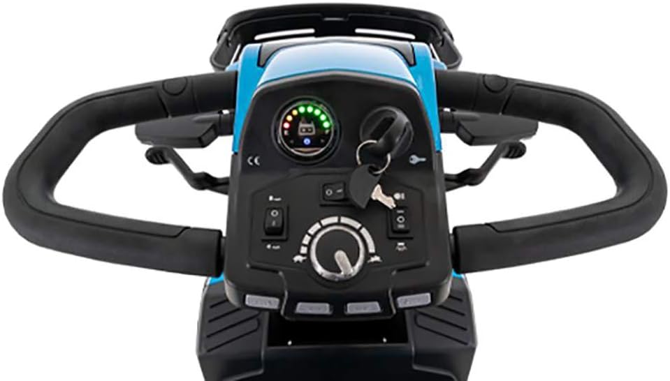 Pride Mobility Victory LX Sport 4 Wheel Scooter (Ocean Blue, 20' x 20' Seat)