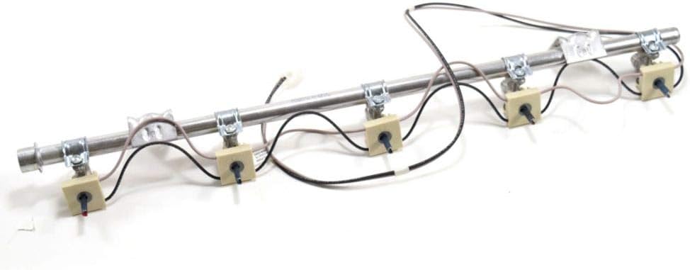 Whirlpool W10854406 Range Surface Burner Manifold Assembly Genuine Original Equipment Manufacturer (OEM) Part