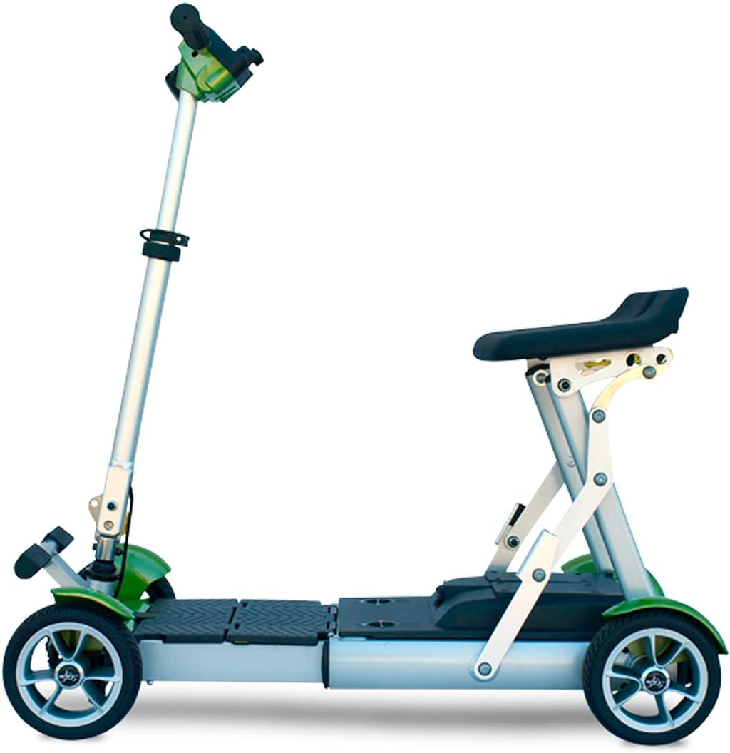 EV Rider Gypsy Folding Travel Mobility Scooter, Green