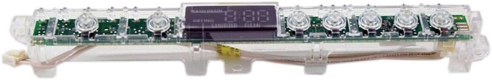 Whirlpool W10917737 Dishwasher User Interface (Replaces W10629152) Genuine Original Equipment Manufacturer (OEM) Part
