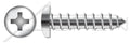 (500 pcs) #14 X 2-1/2', Self-Tapping Sheet Metal Screws, Type A, Pan Phillips Drive, Stainless Steel