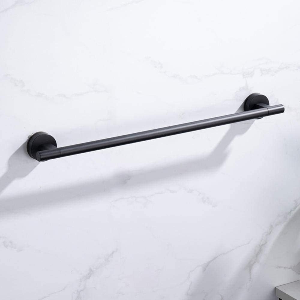 Towel Bars Stainless Steel Electroplating Non-Perforated Suction Cup Installation Single Rod Simple Towel Rack-C2 Wall Mounted Bathroom Towel Holder Hotel Rail Shelf Storage Holder 1PCS (Color : C2