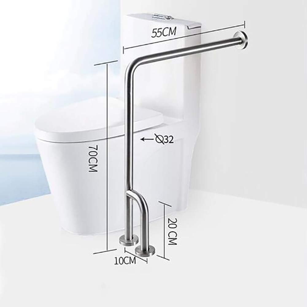 Bathtub Grab Rail Foldable Handrails - Toilet Grab Bar Safety Handicap Bathroom Support,for Disability Aid and Elderly Assistance