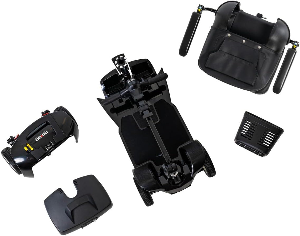 Go-Go Ultra X 2.0 4-Wheel Travel Scooter Black