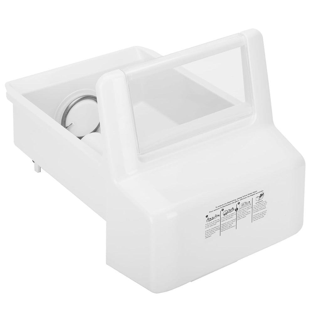 Upgraded WPW10558423 for Whirlpool Ice Maker Replacement, Compatible with Whirlpool Kenmore Maytag Amana IKEA Refrigerator, Refrigerator Ice Bucket Replacement with Whirlpool Replacement Ice Maker