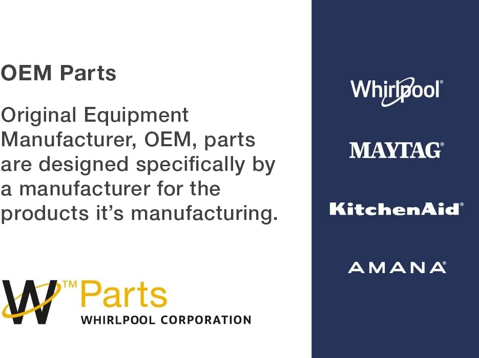 Whirlpool WPW10558424 Genuine OEM SxS Refrigerator Ice Bin Assembly Replacement Part - Replaces W11457451, W11323065, W10138196, and more