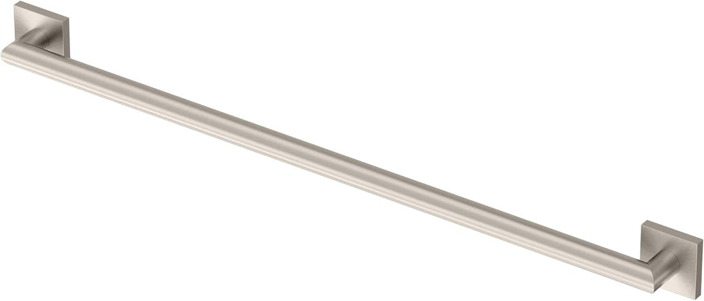 Gatco 664SN Glam Too 36' L Grab Bar, Satin Nickel/ADA Compliant Stainless Steel Safety Grab Bar for Bathroom