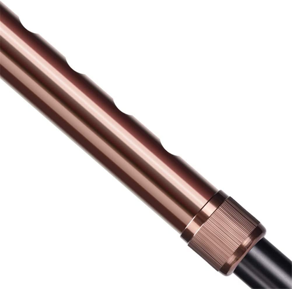 ZAPION Walking Stick Lightweight Aluminum Walking Cane, Height Adjustable Walking Stick with Wrist Strap, Ideal Daily Living Aid for Limited Mobility