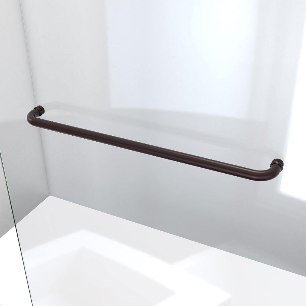 DreamLine Linea 34 inch W x 72 inch H Frameless Fixed Shower Screen in Oil Rubbed Bronze
