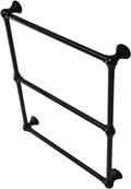 Kingston Brass DTC322419MB Maximilien Wall Mount -Towel Rack, Matte Black