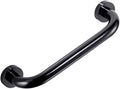 Bathroom Grab Rails Hand Rail Disability Aids Bathroom Bathtub Handrail, Shower Grab Bar Toilet,Wall Mounting Towel Rail Bar (Black 40Cm)