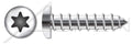(1500 pcs) #14 X 3/4', Self-Tapping Sheet Metal Screws, Type A, Pan 6Lobe Torx(r) Drive, Stainless Steel