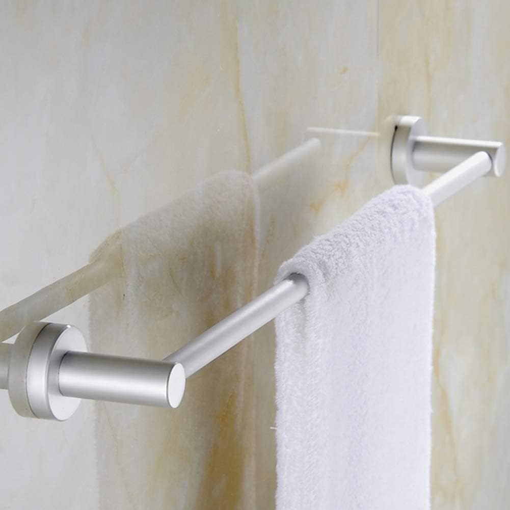 Towel Rack Towel Rail Single Pole Towel Rail Self Adhesive Wall-Mounted Towel Bar Towel Rack for Bathroom Kiten Office Towel Bar Towel Holder/a/70Cm