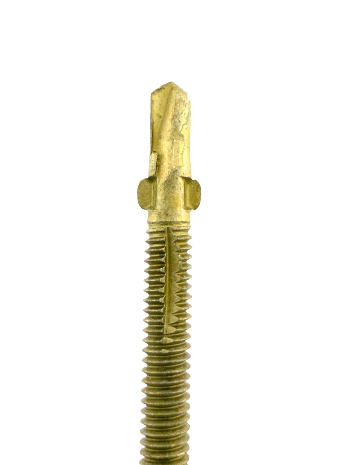 #14 x 3-1/4' Premium Screws, Rust Resistant, Branze Flat Torx Star Drive Head Exterior Coated Self-Drilling Wood to Metal Dura-Screws (1 CASE, 1000 PCS)
