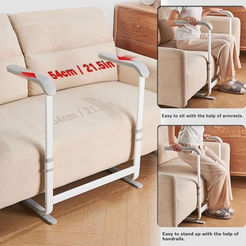 Chair Lift Stand Assist for Elderly - Mobility Aid Rail for Sofa and Chair, Support Handle for Seniors and Disabled, Safety Grab Bar for Daily Living