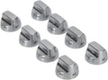 Whirlpool W10231704 Genuine OEM Knob Kit For Cooktops, Stainless Steel – Replaces 1548258, AH2355484, EA2355484, PS2355484, W10834226