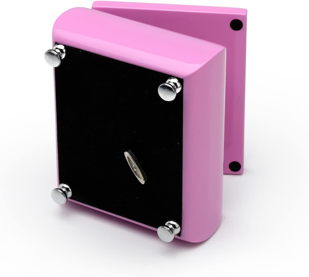 MusicBoxAttic Adorable High Gloss 23 Note Pink Musical Jewelry Box Girls Keepsake - Love Story (Love Story the Movie)