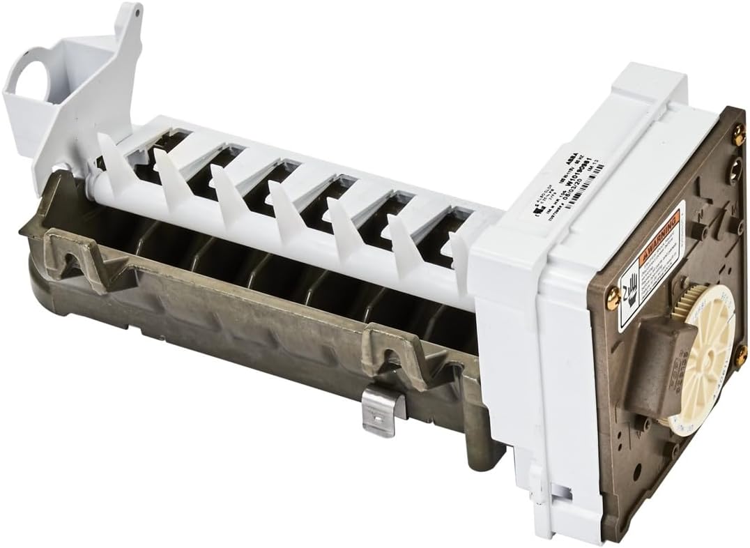 Whirlpool WPW10190981 OEM French Door Refrigerator Ice Maker Assembly Replacement Part