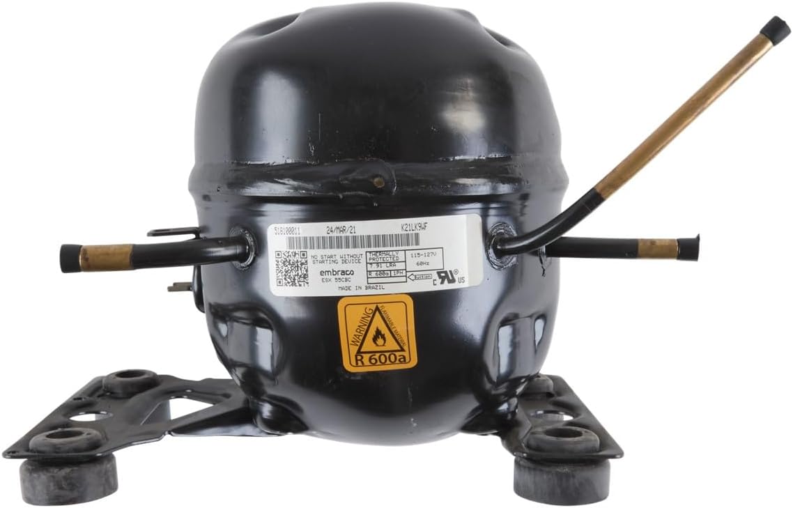 Whirlpool W11547313 Genuine OEM Refrigerator Compressor Replacement Part - Replaces W11332031