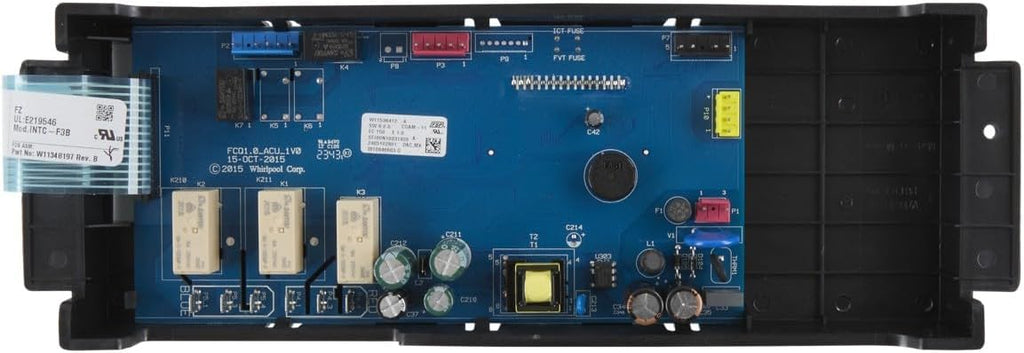 Whirlpool W11594224 Genuine OEM Range Electronic Control Board Replacement Part - Replaces W11432568, W11511589, W11528352, and W11536412
