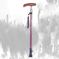 Walking Stick Walkers for seniors Rollator Walker, Walking Cane - Adjustable Walking Stick - Crutches - Lightweight Aluminum Offset Cane with Handle and Wrist Strap - Ideal Daily Living Aid for Limite