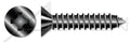 (3500 pcs) #14 X 3/4', Self-Tapping Sheet Metal Screws, Type AB, Flat Phillips Drive, Steel, Black Oxide
