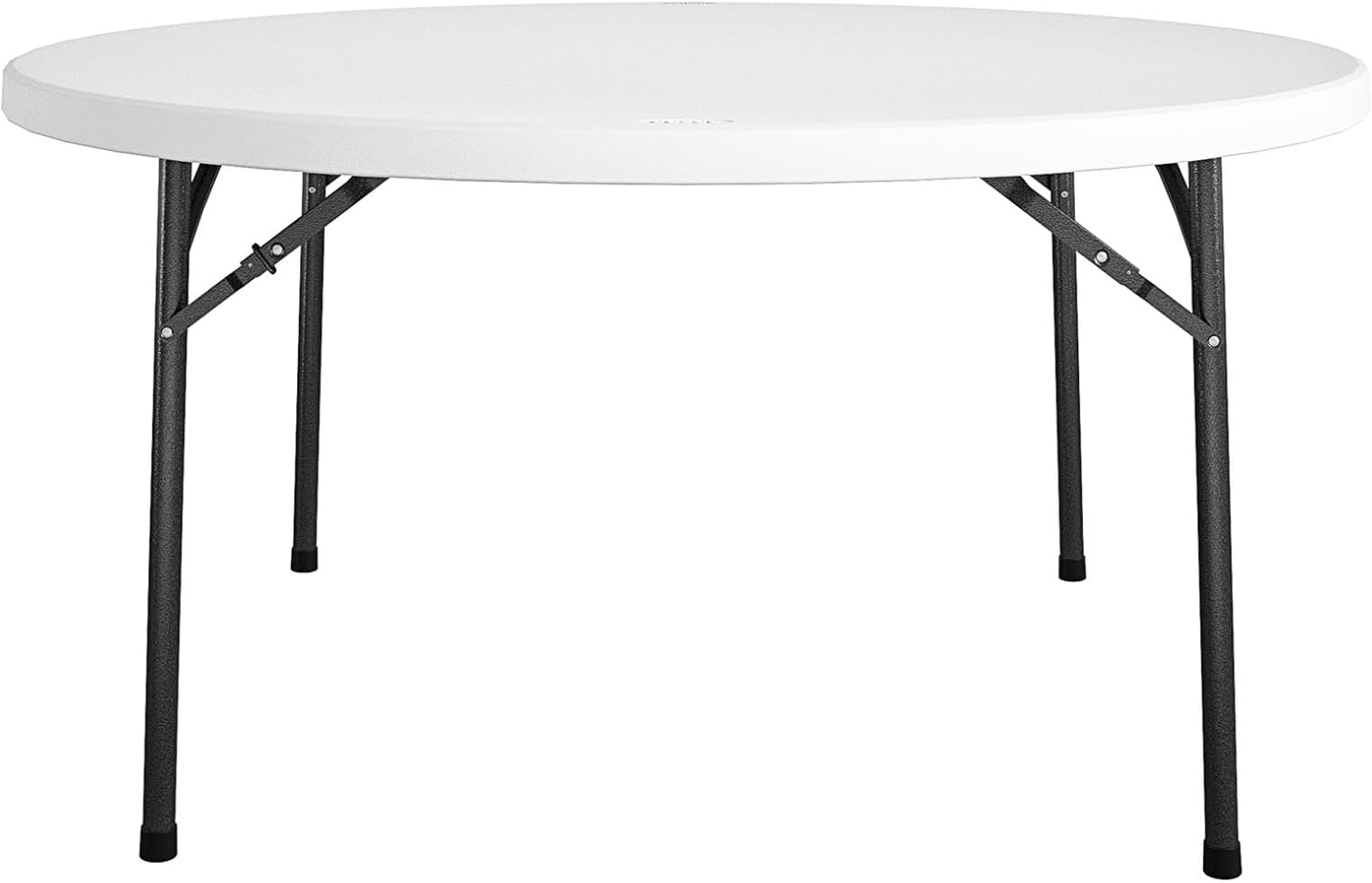 COSCO Commercial 5' (60') Round Blow Mold Table, White