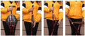 Walking Stick Walkers for seniors Folding Walking Stick Stool Aluminum Alloy Material Elderly Folding Tripod Medical Aid Crutch Chair Suitable Elderly Disability Aid 3 Legs Crutch Stool for The Elderl