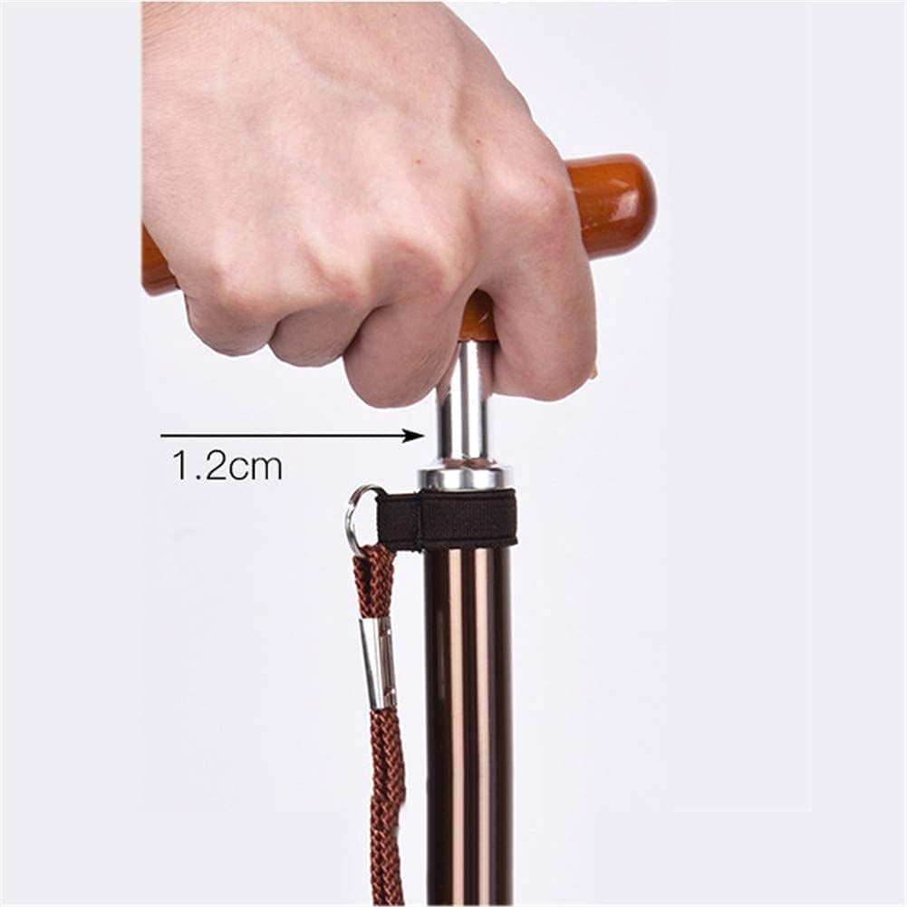 ZAPION Walking Stick Walkers for Seniors Lightweight Aluminum Walking Cane, Height Adjustable Walking Stick with Wrist Strap, Ideal Daily Living Aid for Limited Mobility rollator walkerity Aid