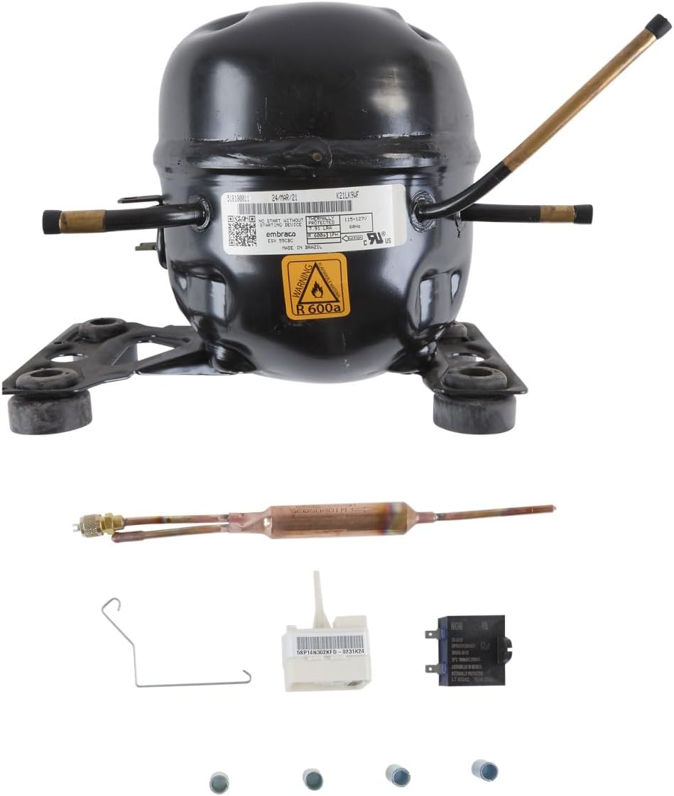 Whirlpool W11547313 Genuine OEM Refrigerator Compressor Replacement Part - Replaces W11332031