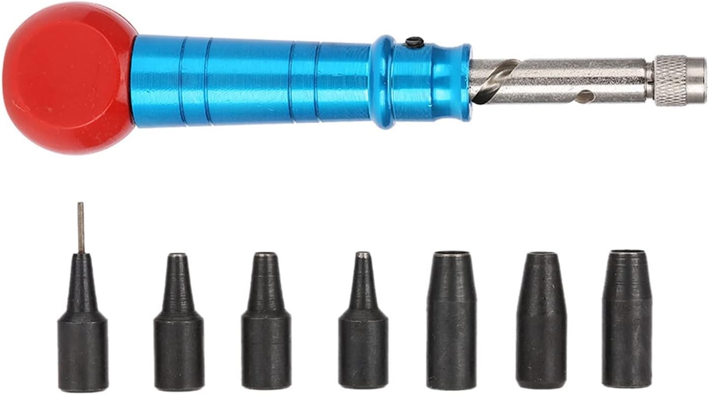 Leather Craft Watch Strap Band Belt Punching Tool Hole Puncher Punch Set 1.5-4mm Repair Accessory for Watchmaker