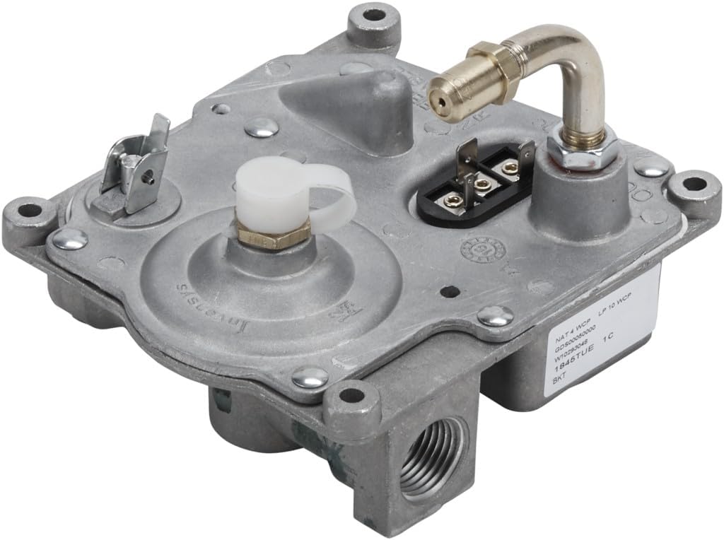 Whirlpool WPW10293048 OEM Gas Range Pressure Regulator and Safety Valve
