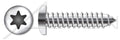 (1500 pcs) 1/4'-14 X 3/4', Self-Tapping Sheet Metal Screws, Type AB, Pan 6Lobe Torx(r) Drive, Stainless Steel