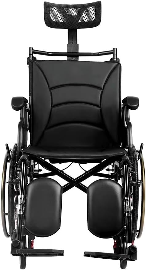 Lightweight Folding Wheelchair, Manual Wheelchair, Reclining Wheelchair, Shower Chair, Bathing Wheelchair, Mobility Scooter for The Elderly and Disabled