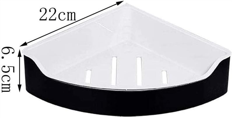Triangular Corner Shelf Curve Design Brushed Stainless Steel Shower Bathroom