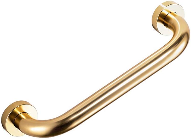 Bathroom Grab Rails Hand Rail Disability Aids Bathroom Bathtub Handrail, Shower Grab Bar Toilet,Wall Mounting Towel Rail Bar (Gold 40Cm)