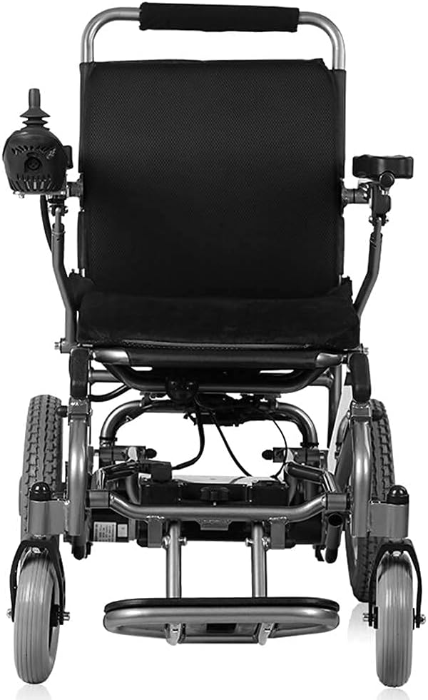 Wheelchairs Folding Electric Wheelchair Lightweight with Adjustable Armrests and Flip-Type Pedals for The Elderly Scooter