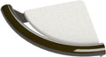 Corner Shelf 9' Integrated ADA Grab Bar - Oil Rubbed Bronze, 500 Lbs