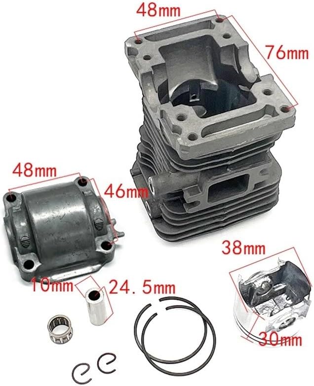 Cylinder Piston Kit for MS180 Chainsaw Garden Power Tools Parts Accessories