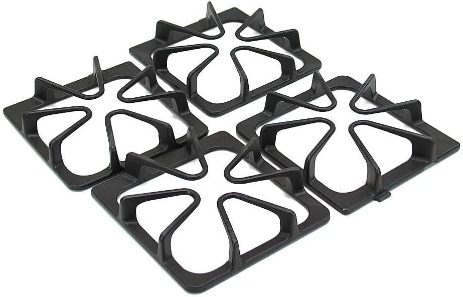 Whirlpool W10447925 Range Surface Burner Grate Set Genuine Original Equipment Manufacturer (OEM) Part