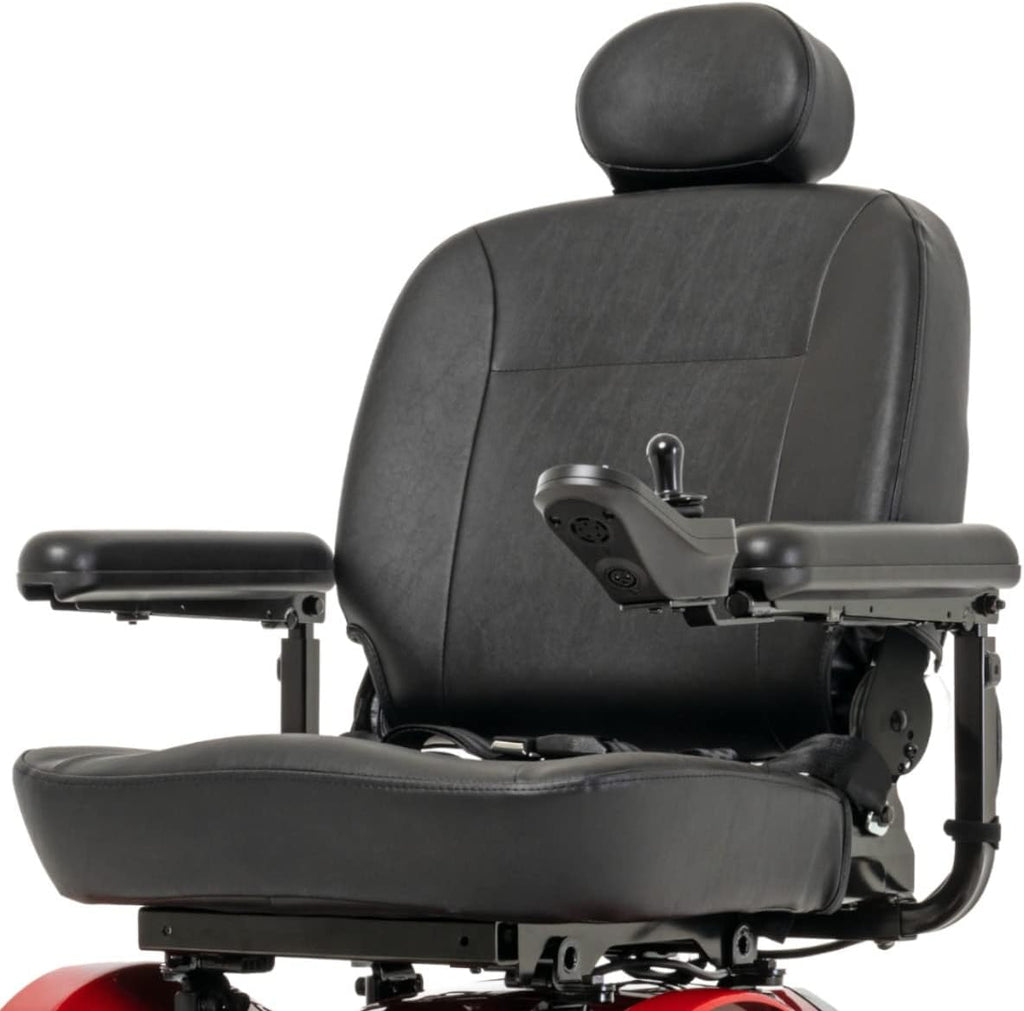 Pride Mobility JELITEHD Jazzy Elite HD Electric Wheelchair - Red